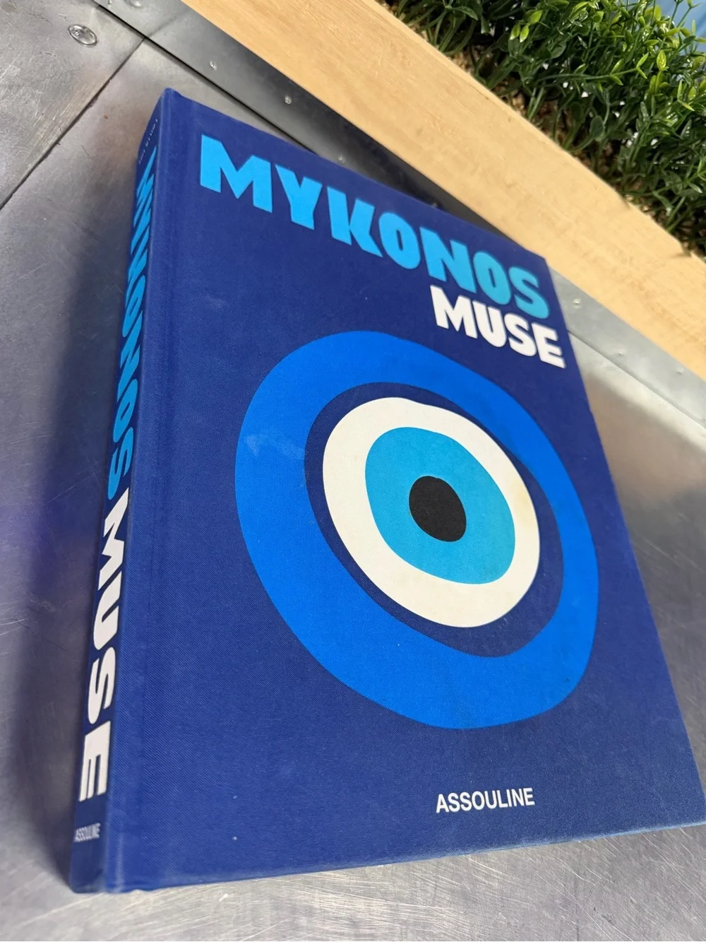Assouline Mykonos Muse Coffee Table Book